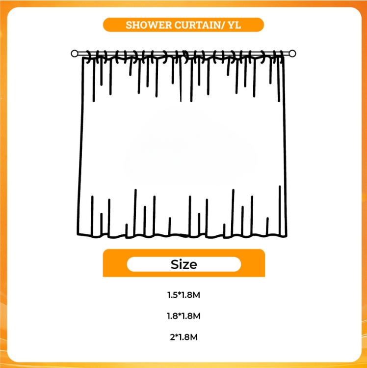 3D shower curtain - Westside Gunn Merch